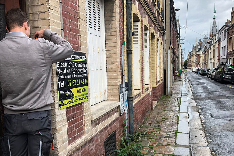 Elektroniker in Rouen Frankreich