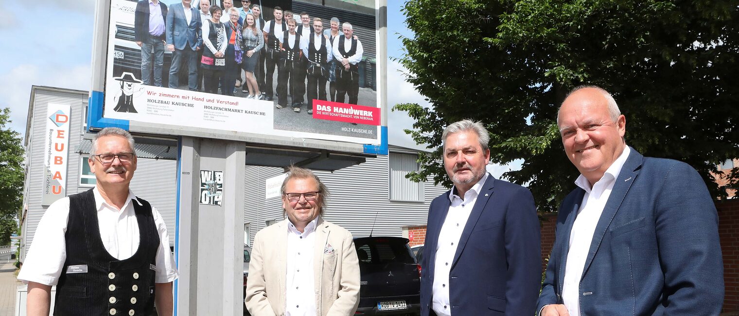 Nebenan ist hier: Gewinnerbetrieb Holzbau Kausche