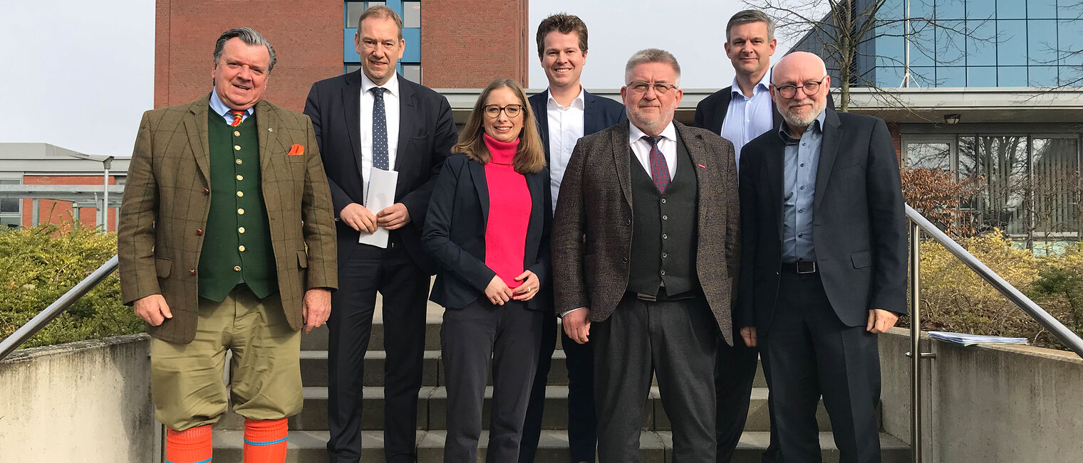 CDU-Abgeordnete mit der Kammerspitze in Lüneburg