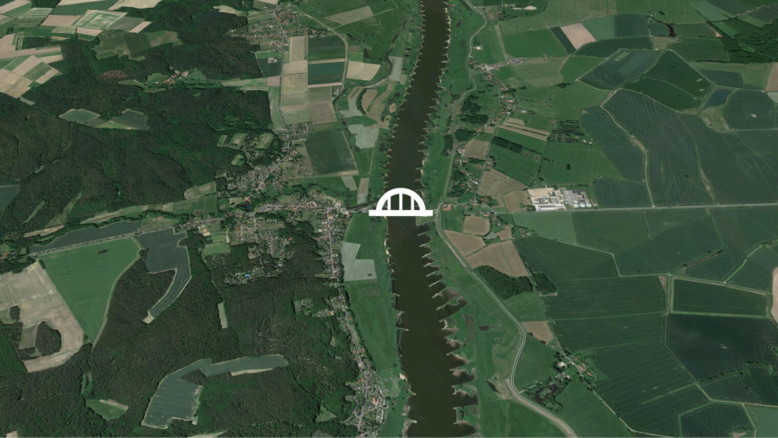 Elbbrücke Neudarchau