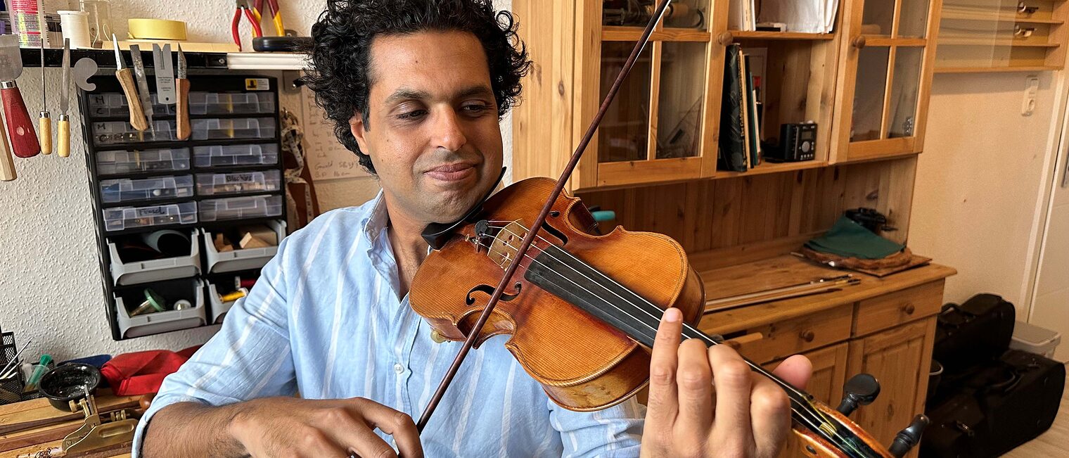 Bogenmacher Mohamed Ali aus Braunschweig