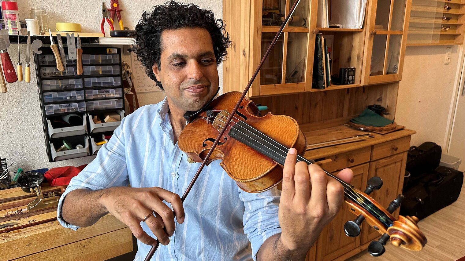 Bogenmacher Mohamed Ali aus Braunschweig