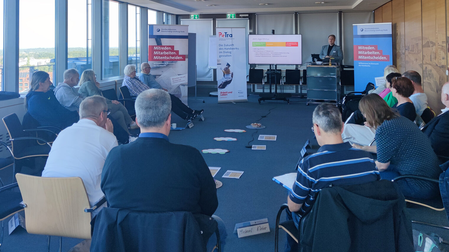 Teilnehmende beim PeTra-Workshop im September 2024